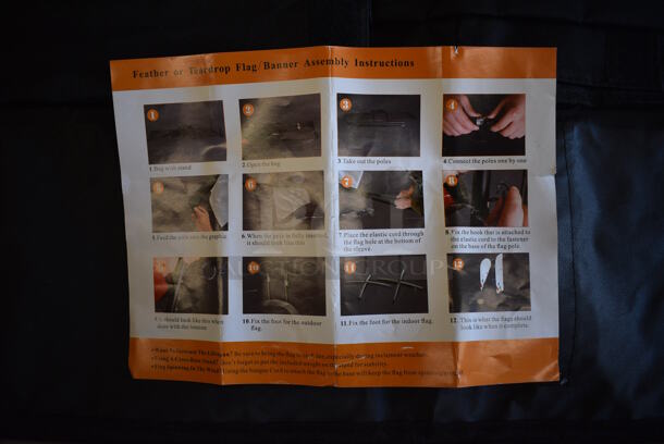Black Soft Bag for Flag. 47x8 - Image 4 of 4