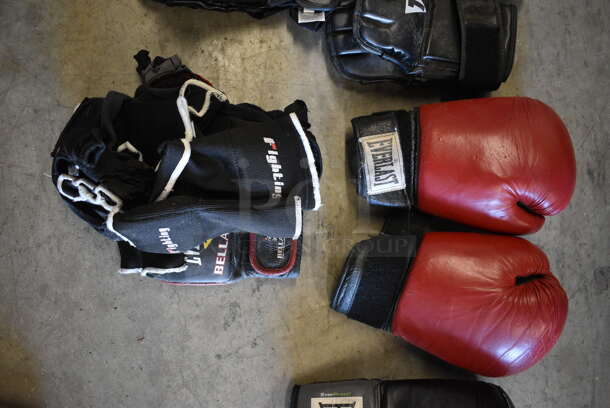 ALL ONE MONEY! Lot of Everlast and Title Boxing Gloves - Image 5 of 6