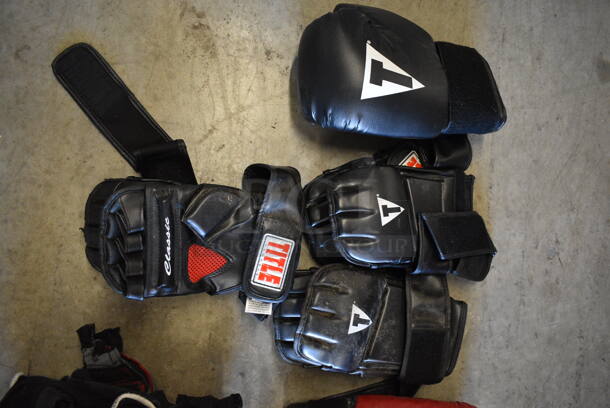 ALL ONE MONEY! Lot of Everlast and Title Boxing Gloves - Image 6 of 6