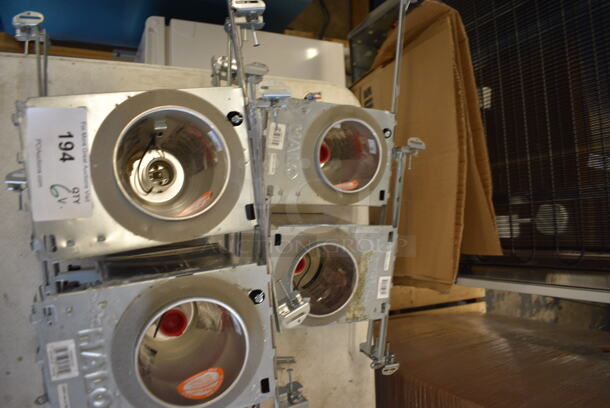 6 Halo H99ICAT Metal Recessed Lighting. Includes 14x9x4. 6 Times Your Bid! - Image 2 of 5