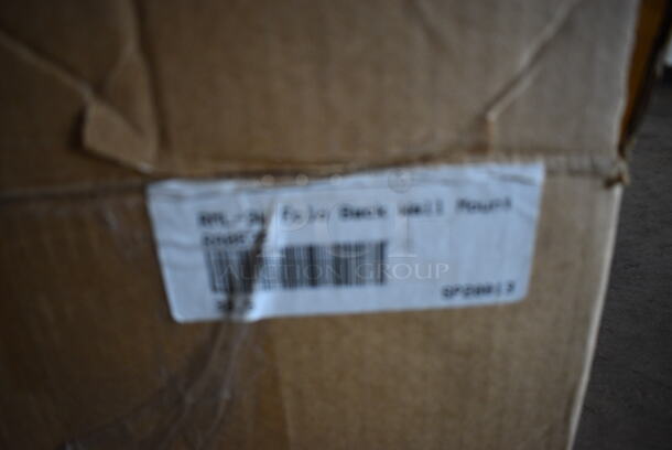 Rogue RML-3W Black Metal Fold Back Wall Mount Rack Hinge Kit. Stock Picture Used For Gallery - see additional pictures. 17.5x11x5 - Image 3 of 8
