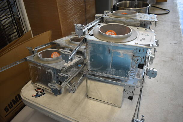 6 Halo H99ICAT Metal Recessed Lighting. Includes 14x9x4. 6 Times Your Bid! - Image 4 of 5