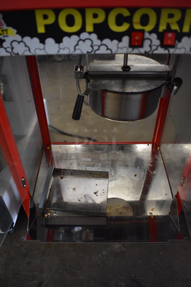 Carnival King 382PM30R Metal Commercial Countertop Popcorn Machine. 110 Volts, 1 Phase. 22x17x30.5. Tested and Powers On But Does Not Get Hot - Image 3 of 6