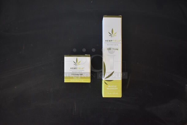 ALL ONE MONEY! Lot of Hempfield CBD Salve and Muscle Recovery in Red Bin - Image 3 of 8