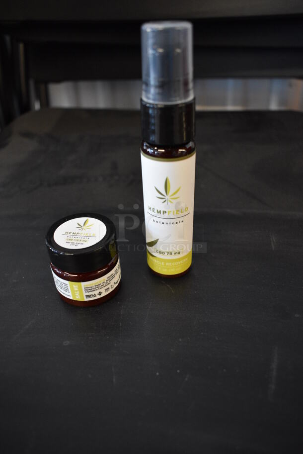 ALL ONE MONEY! Lot of Hempfield CBD Salve and Muscle Recovery in Red Bin - Image 8 of 8