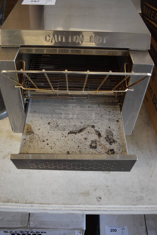 Avatoast TT-300-208 Stainless Steel Commercial Countertop Conveyor Oven. 208 Volts, 1 Phase. 14.5x17x17 - Image 6 of 9