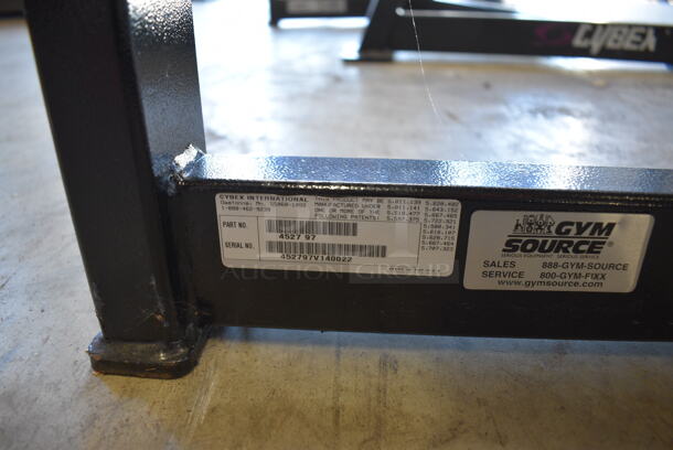 Cybex Black Metal Commercial Radial Axis Overhead Press Machine. 54x56x61 - Image 8 of 8