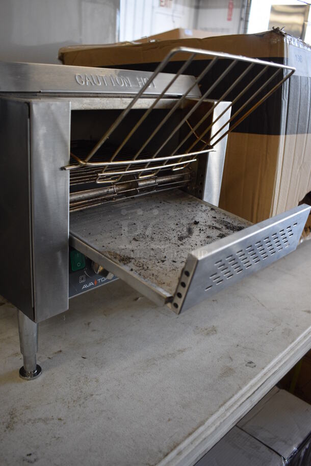 Avatoast TT-300-208 Stainless Steel Commercial Countertop Conveyor Oven. 208 Volts, 1 Phase. 14.5x17x17 - Image 7 of 9