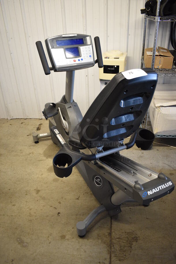 Nautilus Model R916 Metal Commercial Exercise Bicycle. 28.5x72x46 - Image 1 of 8