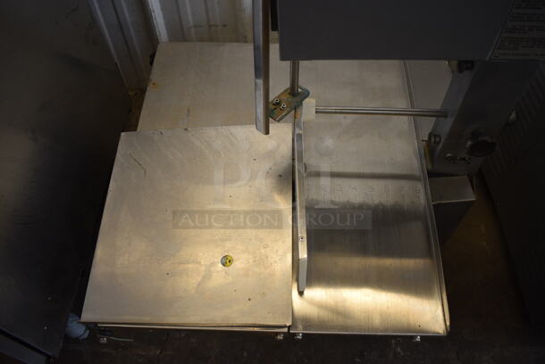 Fleetwood Model MSK Metal Commercial Countertop Meat Saw. 110 Volts, 1 Phase. 28x24x37. Tested and Does Not Power On - Image 3 of 10