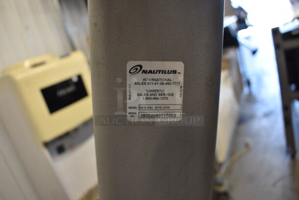 Nautilus Model R916 Metal Commercial Exercise Bicycle. 28.5x72x46 - Image 4 of 8