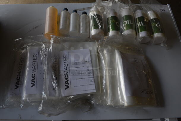 ALL ONE MONEY! Lot of Vacmaster Oil and Manuals. - Image 1 of 5