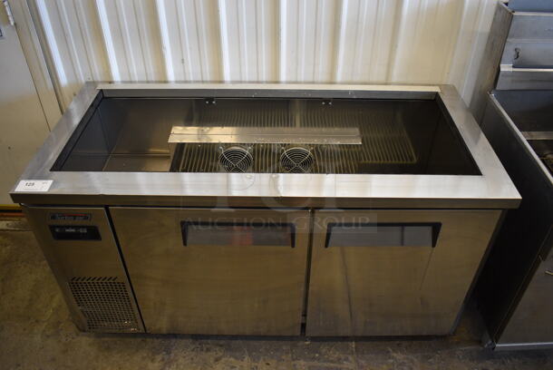 Turbo Air Model JBT-60 Stainless Steel Commercial Prep Table on Commercial Casters. 115 Volts, 1 Phase. 59x28x32. Tested and Powers On But Does Not Get Cold - Image 2 of 8