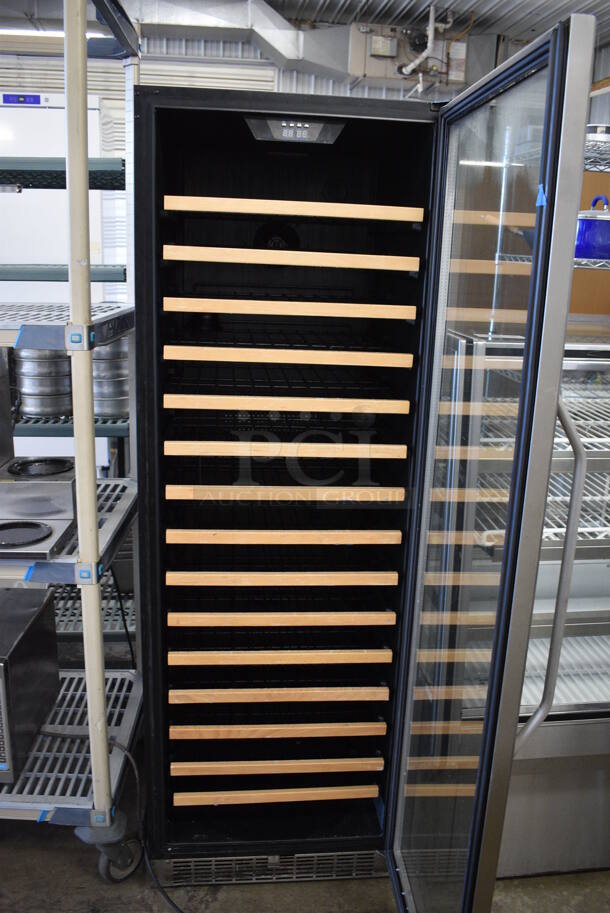 EdgeStar Model CWR1661SZ Metal Commercial Single Door Reach In Wine Chiller Merchandiser. 115 Volts, 1 Phase. 23.5x26x69. Tested and Working! - Image 2 of 7