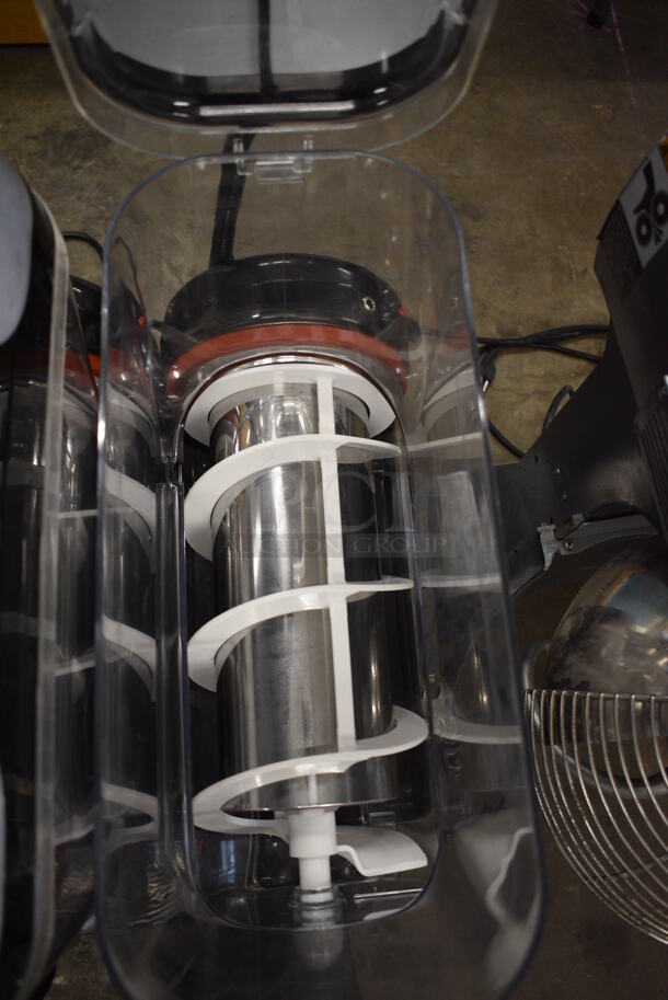 Narvon 378SM3 Stainless Steel Commercial Countertop 3 Head Slushie Machine. 115 Volts, 1 Phase. 24x20x35. Tested and Powers On But Does Not Get Cold - Image 4 of 6