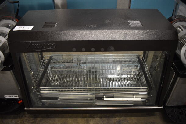 Avantco 177HDC36 Metal Commercial Countertop Heated Display Case Merchandiser. 120 Volts, 1 Phase. 35x19x25. Tested and Working!