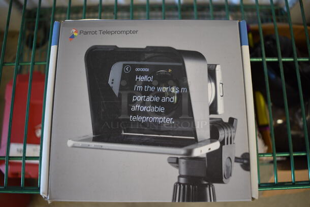 IN ORIGINAL BOX! Parrot Teleprompter. 7.5x4x6 