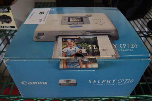 IN ORIGINAL BOX! Canon Selphy CP720 Compact Photo Printer. 10x5x9 - Image 2 of 12