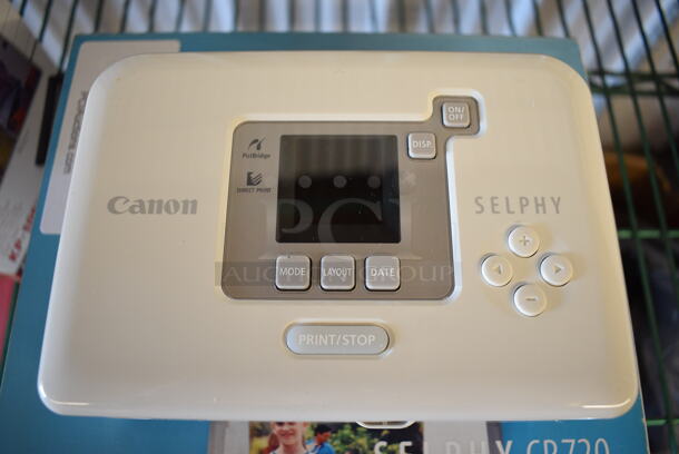 IN ORIGINAL BOX! Canon Selphy CP720 Compact Photo Printer. 10x5x9 - Image 6 of 12