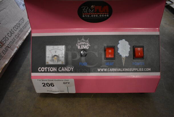 Carnival King 382CCME21 Metal Commercial Countertop Cotton Candy Machine. 110 Volts, 1 Phase. 19x19x16. Tested and Working! - Image 6 of 8