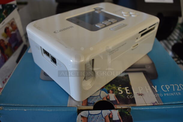 IN ORIGINAL BOX! Canon Selphy CP720 Compact Photo Printer. 10x5x9 - Image 9 of 12