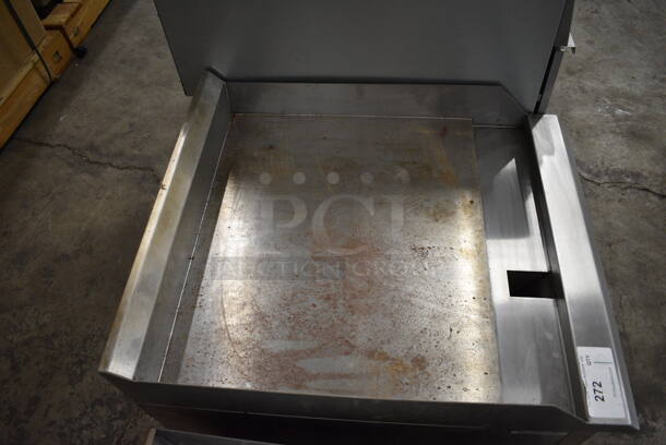 2021 Avantco 177CAG24TG Stainless Steel Commercial Countertop Natural Gas Powered Flat Top Griddle. 30,000 BTU. 24x30x16 - Image 4 of 6