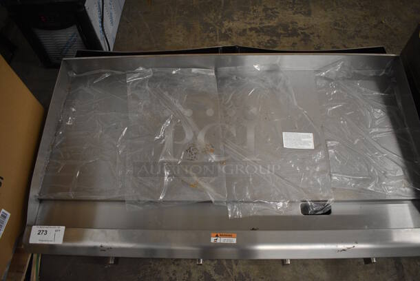 BRAND NEW SCRATCH AND DENT! CPG Stainless Steel Commercial Countertop Gas Powered Flat Top Griddle. 48x30x12 - Image 2 of 7
