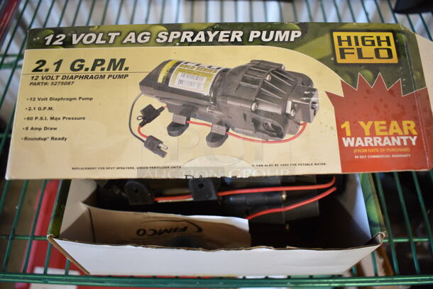 2 IN ORIGINAL BOX! Items; Sprayer Pump and Fresh Water Pump. 2 Times Your Bid! - Image 3 of 12