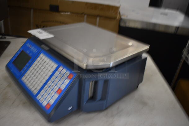 Avaweigh 334PCSP30 Metal Commercial Countertop Food Portioning Scale. Does Not Have Power Cord. 110-240 Volts, 1 Phase. 16x17x7. Tested and Working! - Image 6 of 6