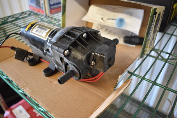2 IN ORIGINAL BOX! Items; Sprayer Pump and Fresh Water Pump. 2 Times Your Bid! - Image 8 of 12