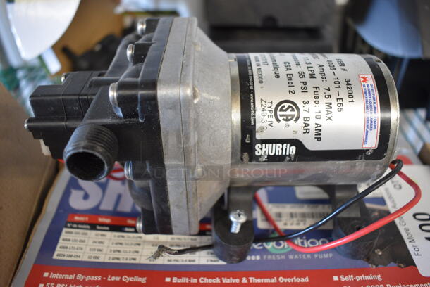 2 IN ORIGINAL BOX! Items; Sprayer Pump and Fresh Water Pump. 2 Times Your Bid! - Image 11 of 12
