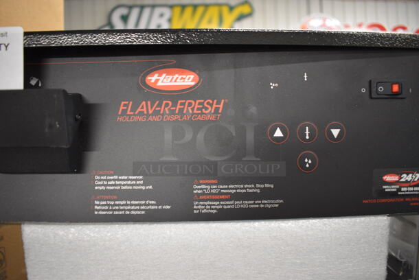 BRAND NEW! Hatco Flav-r-fresh Metal Commercial Warming Display Case Merchandiser. 20x20x28. Tested and Working! - Image 4 of 4