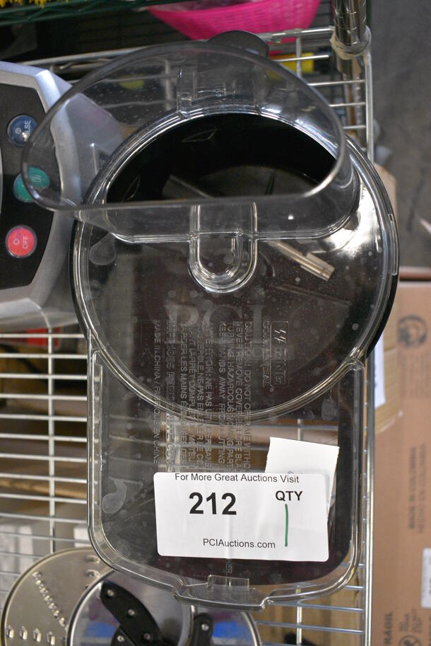 Waring WFP16SC Metal Countertop Food Processor w/ S Blade and 3 Blades. 120 Volts, 1 Phase. 9x11x19. Tested and Working! - Image 7 of 8