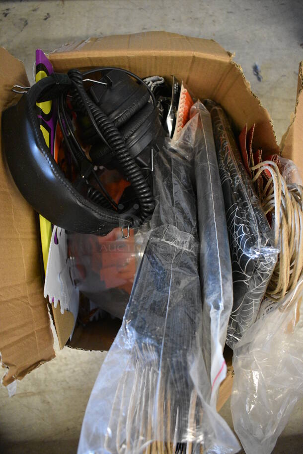 ALL ONE MONEY! Lot of 2 Boxes of Various Items Including Tickets and Bags - Image 3 of 7