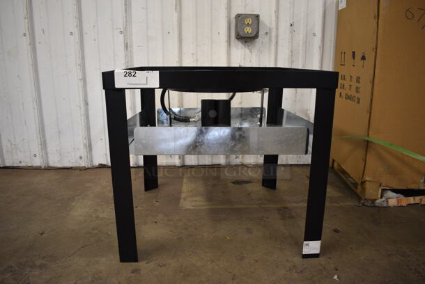 BRAND NEW! Backyard Pro 554BP100ALKT Metal Floor Style Propane Gas Powered Single Burner Stock Pot Range. 110,000 BTU. 22x22x20 - Image 5 of 7