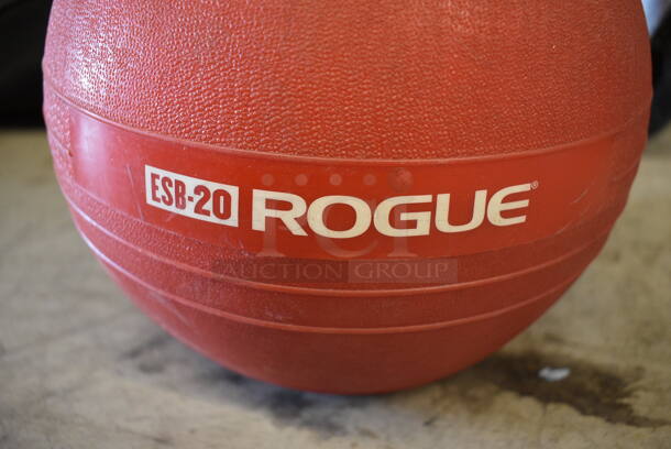 Rogue ESB-20 Black 20 Pound Medicine Ball. 9x9x9 - Image 3 of 3