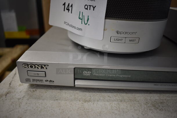 ALL ONE MONEY! Lot of 4 Various Items; Sparoom Light / Mister, Gefen Switcher, Sony CD/DVD Player and Oregon Scientific. 4 Times Your Bid! - Image 6 of 12