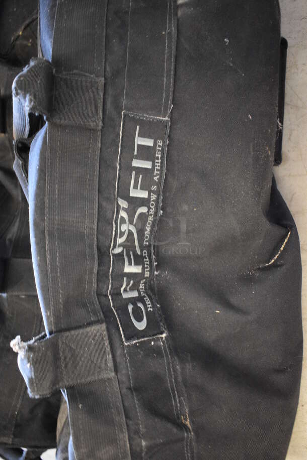 2 CFF Fit Black Bags w/ Two 25 Lb Medicine Ball. 30x12x12. 2 Times Your Bid! - Image 4 of 12