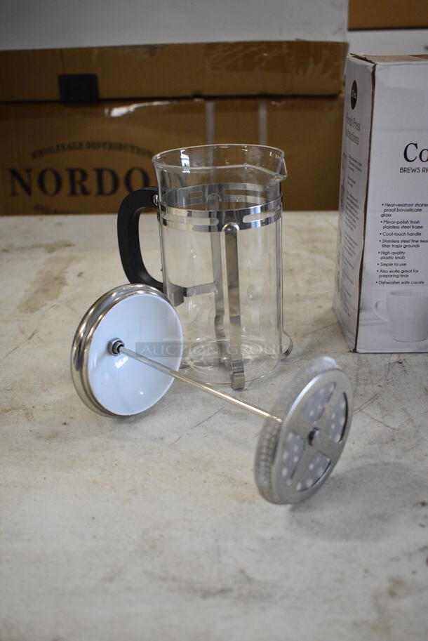 12 BRAND NEW IN BOX! Acopa 20 oz French Press Coffee Makers. 5.5x3.5x7.5. 12 Times Your Bid! - Image 5 of 6