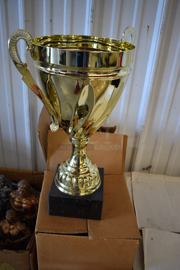 ALL ONE MONEY! Lot of Various Body Building Trophies! Some are NEW - Image 7 of 12