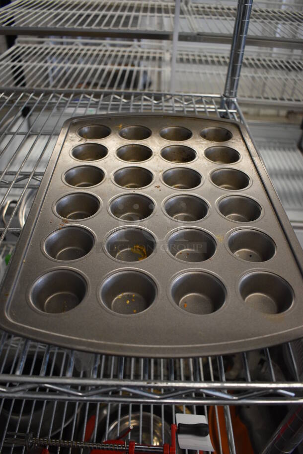 6 Various Metal 12 Cup Muffin Baking Pans. Includes 10.5x14x2. 6 Times Your Bid! - Image 3 of 7
