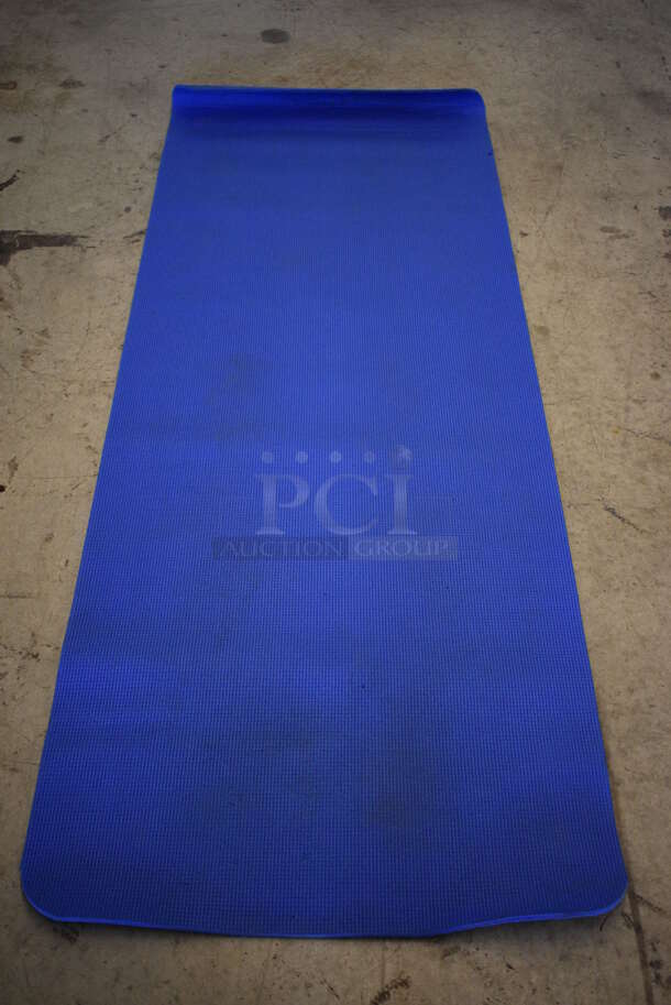 6 Blue Yoga Mats. 26x72. 6 Times Your Bid! - Image 3 of 4