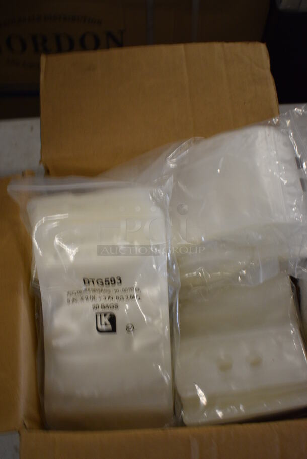 Box of BRAND NEW LK DTG593 Reclosable Beverage To Go Pouch Bags. 5x9 - Image 6 of 7