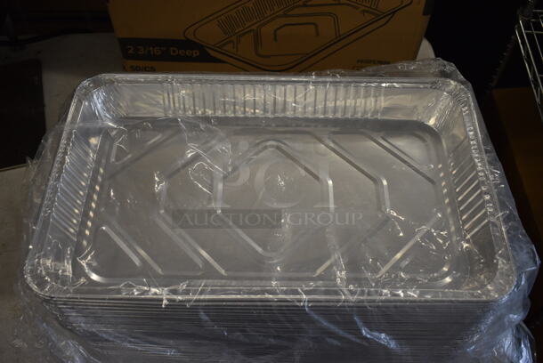 2 Boxes of BRAND NEW Choice Full Size Foil Steam Table Pans. 2 Times Your Bid! - Image 5 of 6