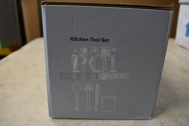 ALL ONE MONEY! Lot of BRAND NEW IN BOX! Kitchen Tool Set; Utensils and Metal Bin - Image 3 of 5