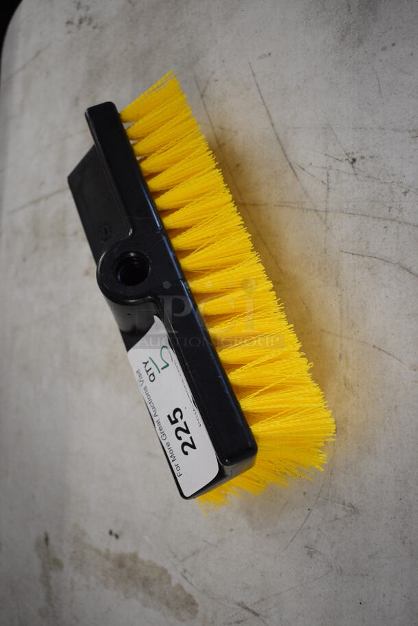 5 BRAND NEW! Black and Yellow Brush Heads. 10x6x3. 5 Times Your Bid! - Image 3 of 6