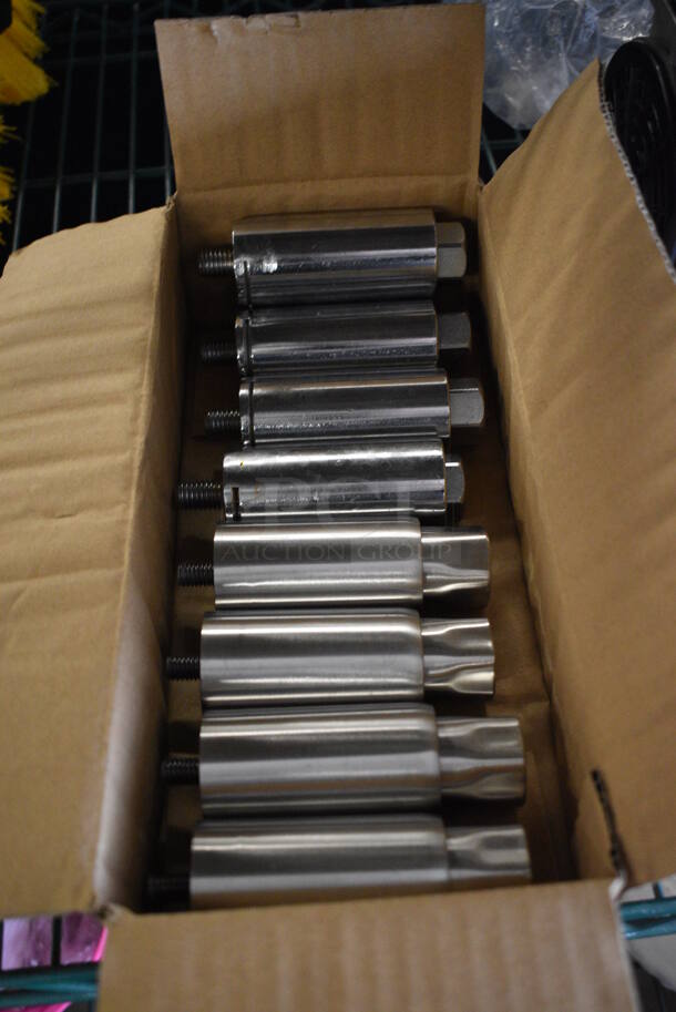 8 Various BRAND NEW Metal Legs. 5". 8 Times Your Bid! - Image 1 of 4