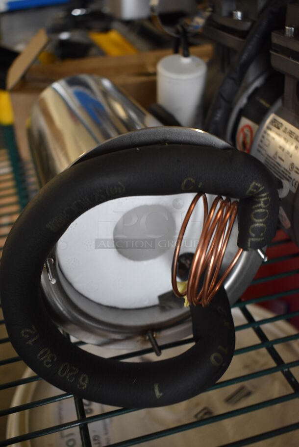 ALL ONE MONEY! Lot of 2 Pieces; Argion OLF400Z-2 Oil Free Vacuum Pump and  Metal Coil. 10x6x7, 6x6x11 - Image 4 of 7