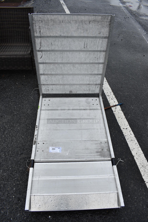 Metal Cart on Commercial Casters. 27x47x40