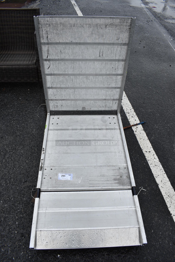 Metal Cart on Commercial Casters. 27x47x40 - Image 1 of 4